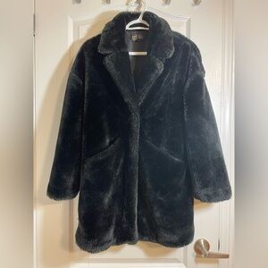 Zara Black Teddy Jacket